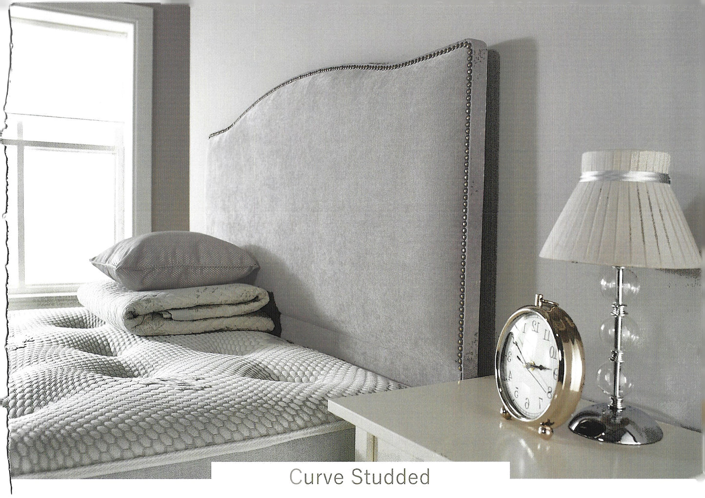 Curve Studded Headboard