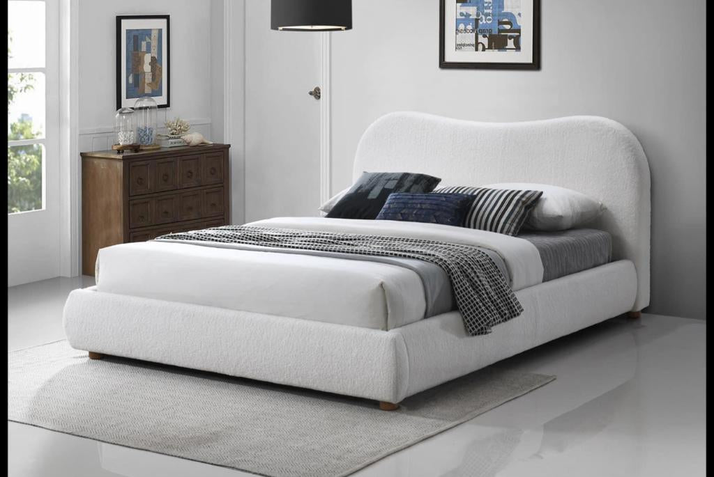 Wave Fabric Bedframe