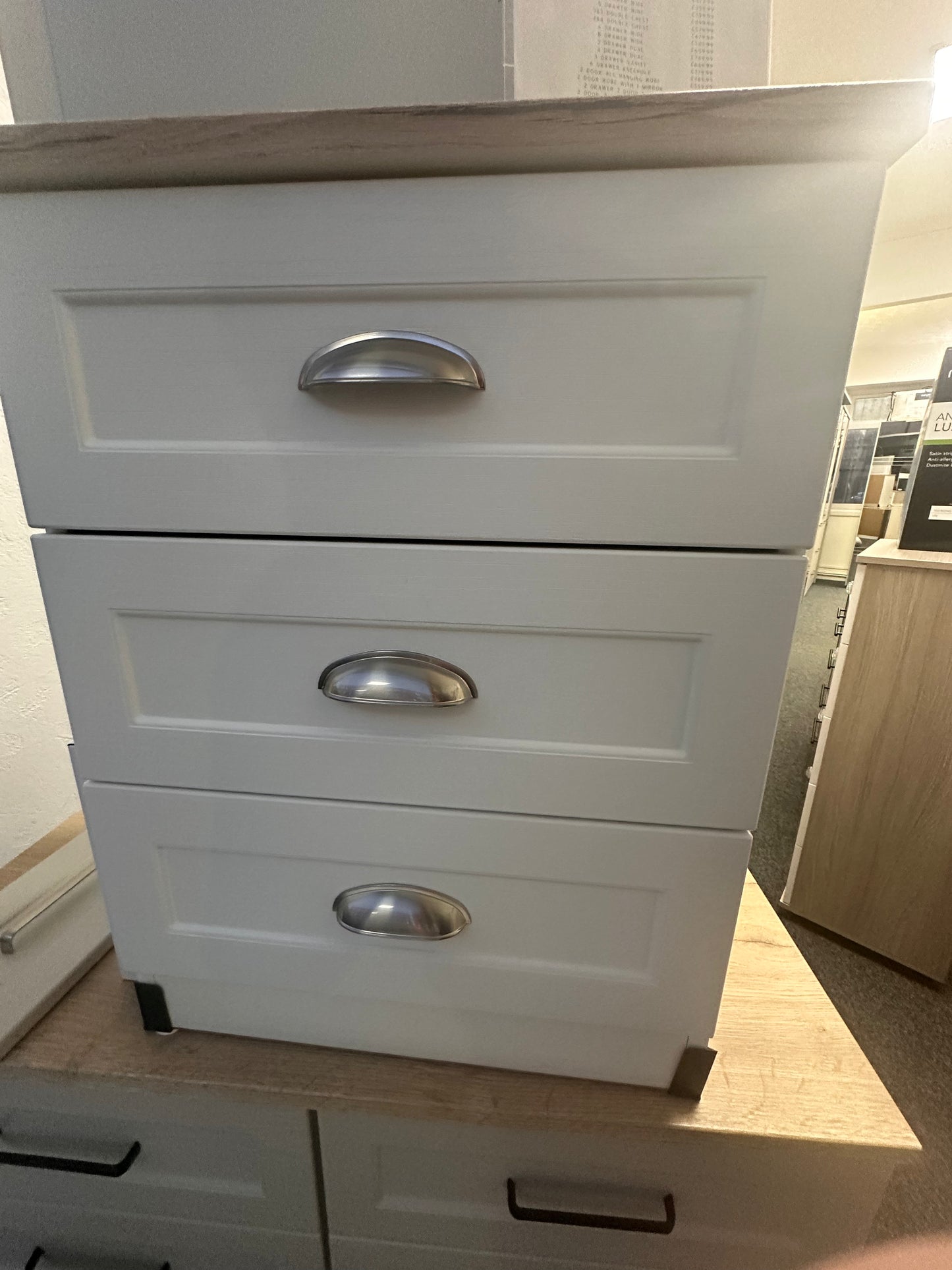 3 Drawer Midi Chest